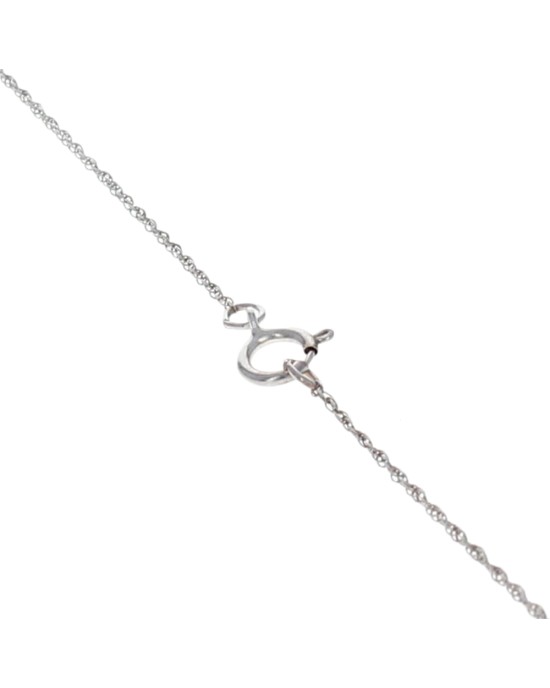 Princess Diamond Drop Necklace